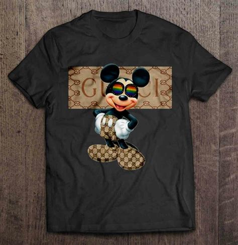 gucci mickey mouse shirt|gucci mickey mouse shirt real.